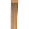 Ekena Millwork 5 1/2"W x 14"D x 22"H Thorton Smooth Knee Brace, Western Red Cedar BRC06X14X22THR00SWR - alternate 3